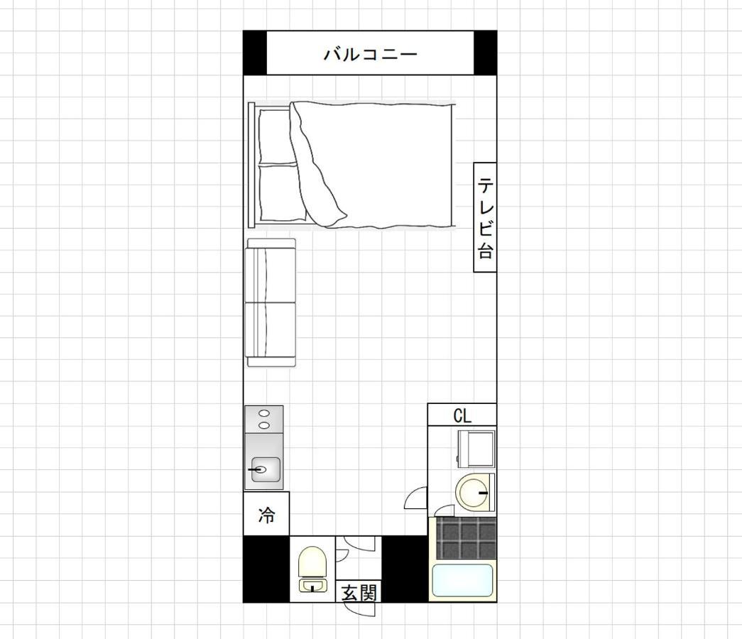 I Cube Kozu Apartment Ōsaka Extérieur photo
